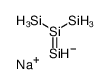 sodium,trisilylsilanide结构式