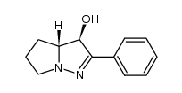 (3SR,3aSR)-3-hydroxy-2-phenyl-3,3a,4,5-tetrahydro-6H-pyrrolo[1,2-b]pyrazole Structure