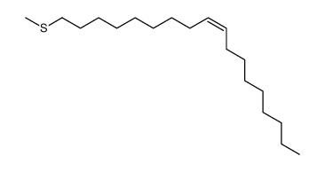 9-(Z)-octadecenylmethylsulphide结构式