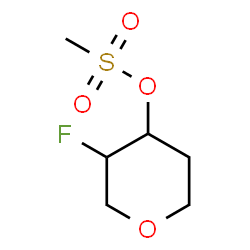 3-fluorotetrahydro-2H-pyran-4-yl methanesulfonate picture