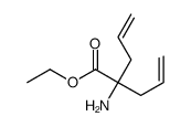 ethyl 2-amino-2-prop-2-enylpent-4-enoate Structure