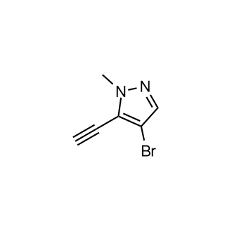 4-溴-5-乙炔基-1-甲基-1H-吡唑图片