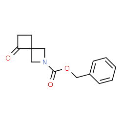 Benzyl 5-oxo-2-azaspiro[3.3]heptane-2-carboxylate结构式