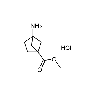 Methyl 4-aminobicyclo[2.1.1]hexane-1-carboxylate hydrochloride Structure