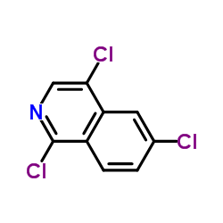 1,4,6-Trichloroisoquinoline Structure