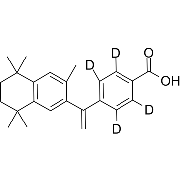 Bexarotene D4 Structure