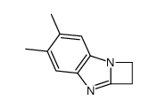 Azeto[1,2-a]benzimidazole, 1,2-dihydro-5,6-dimethyl- (9CI) Structure