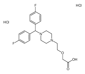 EFLETIRIZINE 2HCL结构式