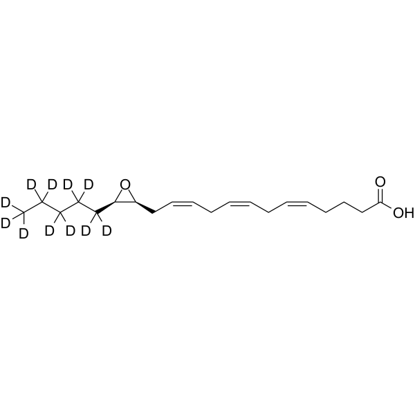 (±)14(15)-EET-d11结构式