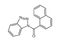 1-(1-NAPHTHYLCARBONYL)-1H-BENZOTRIAZOLE Structure