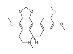 (+)-ocoteine结构式