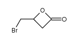 4-bromomethyl-β-lactone structure