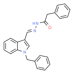 N'-[(E)-(1-benzyl-1H-indol-3-yl)methylidene]-2-phenylacetohydrazide picture