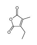 2,5-FURANDIONE,3-ETHYL-4-METHYL-结构式