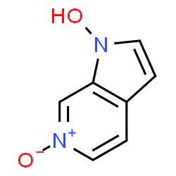 1H-Pyrrolo[2,3-c]pyridine, 1-hydroxy-, 6-oxide (9CI) picture