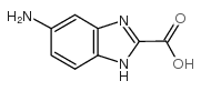 5-氨基-1H-苯并咪唑-2-羧酸盐酸盐结构式