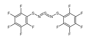 1,5-bis(pentafluorophenyl)-2,4-diaza-1,3,5-trithia-2,3-pentadiene Structure