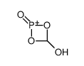 2-oxo-1,3,2-dioxaphosphetan-2-ium-4-ol结构式