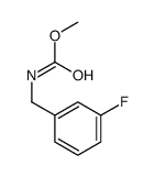 methyl N-[(3-fluorophenyl)methyl]carbamate Structure