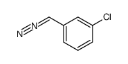 3-Chlorophenyldiazomethane Structure