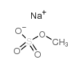 Sodium methyl sulfate structure