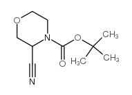 N-Boc-3-Cyanomorpholine Structure