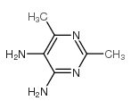 4,5-Pyrimidinediamine, 2,6-dimethyl- (9CI)结构式