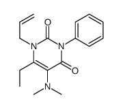 1-Allyl-5-(dimethylamino)-6-ethyl-3-phenyluracil picture