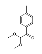 2,2-dimethoxy-1-(4-methylphenyl)ethanone Structure