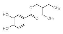 2-ethylbutyl 3,4-dihydroxybenzoate picture