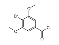 4-溴-3,5-二甲氧基苯甲酰氯结构式