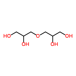 3,3'-Oxydipropan-1,2-diol Structure