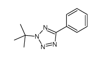 2-tert-butyl-5-phenyltetrazole Structure