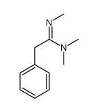 N,N,N'-trimethyl-2-phenylethanimidamide结构式