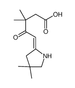 5-(4,4-dimethylpyrrolidin-2-ylidene)-3,3-dimethyl-4-oxopentanoic acid Structure