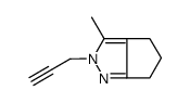 Cyclopentapyrazole,2,4,5,6-tetrahydro-3-methyl-2-(2-propynyl)- (9CI) picture