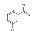 4-bromo-picolinic acid chloride structure