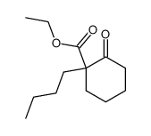 ethyl 2-butylcyclohexanone-2-carboxylate结构式