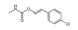 Benzaldehyde, 4-chloro-, O-((methylamino)carbonyl)oxime结构式