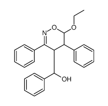 (6-ethoxy-3,5-diphenyl-5,6-dihydro-4H-oxazin-4-yl)-phenylmethanol Structure