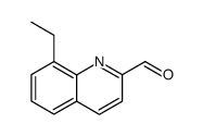 8-ethylquinoline-2-carbaldehyde Structure