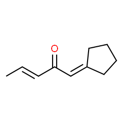 3-Penten-2-one,1-cyclopentylidene-,(3E)-(9CI)结构式