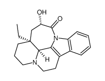 (3S,15S,17S)-14-oxo-15α-hydroxy-E-homoeburnane结构式