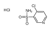 4-氯吡啶-3-磺酰胺盐酸盐结构式
