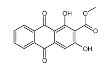 MUNJISTINMETHYLESTER Structure