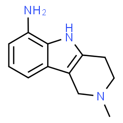 1H-Pyrido[4,3-b]indol-7-amine,2,3,4,5-tetrahydro-2-methyl-(9CI)结构式