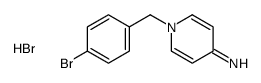 1-[(4-bromophenyl)methyl]pyridin-1-ium-4-amine,bromide Structure