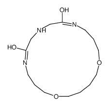 1,15-dioxa-5,8,11-triazacyclononadecane-6,10-dione结构式