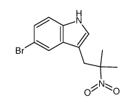 5-bromo-3-(2,2-dimethyl-2-nitroethyl)-1H-indole Structure