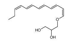 1-(1-glycero)dodeca-1,3,5,7,9-pentaene Structure